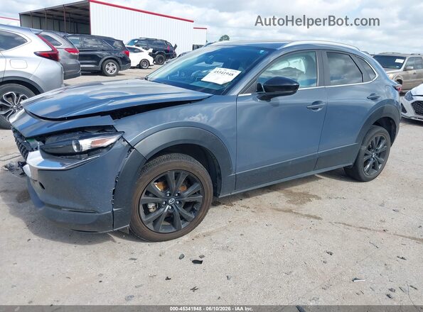 3MVDMBCM6PM529717 2023 MAZDA CX-30 Blue წინა მარცხენა ხედი სამი მეოთხედიდან
