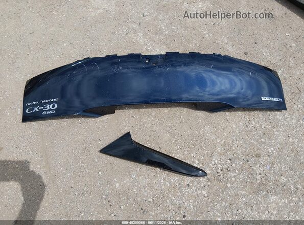3MVDMBCM7RM718024 2024 MAZDA CX-30 Blue Вид щитка приладів