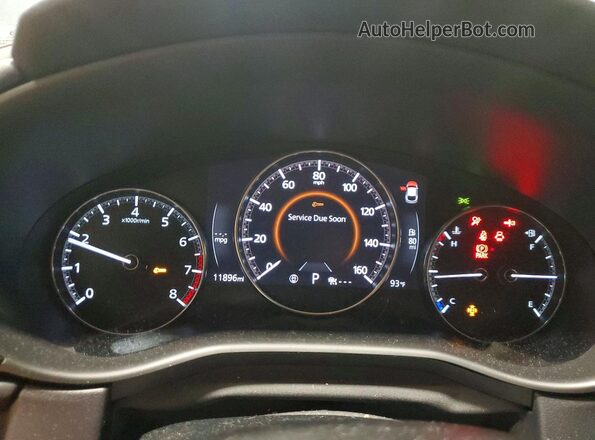 3MVDMBCM7SM792212 2025 MAZDA CX-30 Gray Widok zestawu wskaźników