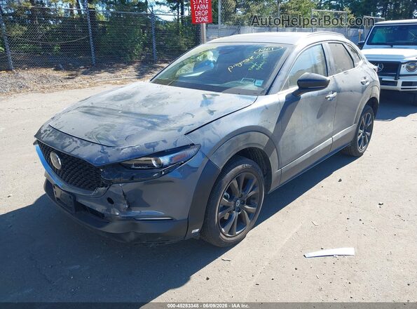 3MVDMBCM7SM848438 2025 MAZDA CX-30 Gray Vista tres cuartos delantera izquierda