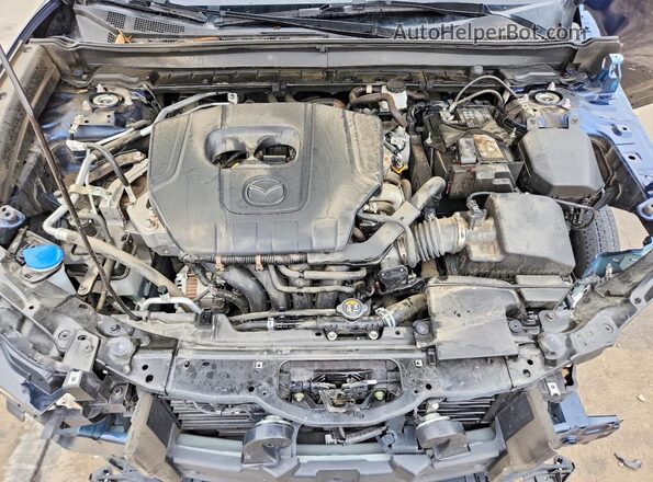 3MVDMBCM8PM521392 2023 MAZDA CX-30 Blue Vista del compartimento del motor