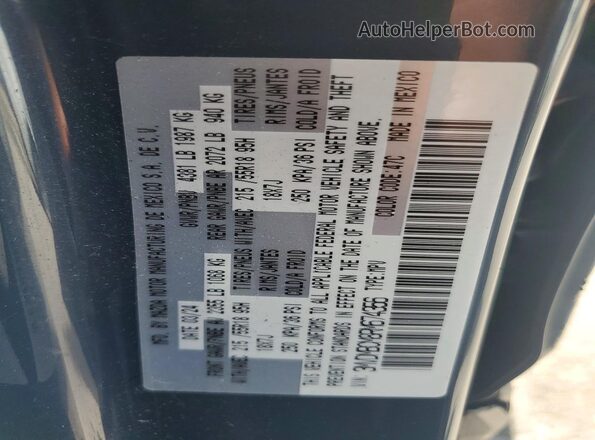 3MVDMBCM8RM674356 2024 MAZDA CX-30 Blue Vista de la etiqueta del VIN