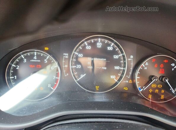 3MVDMBCM8SM775306 2025 MAZDA CX-30 Blue Вид щитка приладів