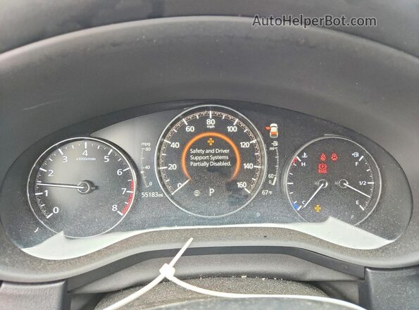 3MVDMBCM9PM522504 2023 MAZDA CX-30 Черный Вид щитка приборов