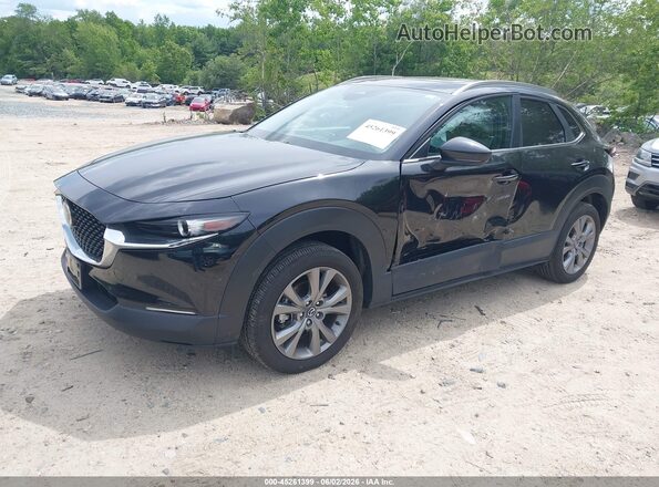 3MVDMBCM9SM819166 2025 MAZDA CX-30 Black Առջևի ձախ երեք քառորդ տեսարան