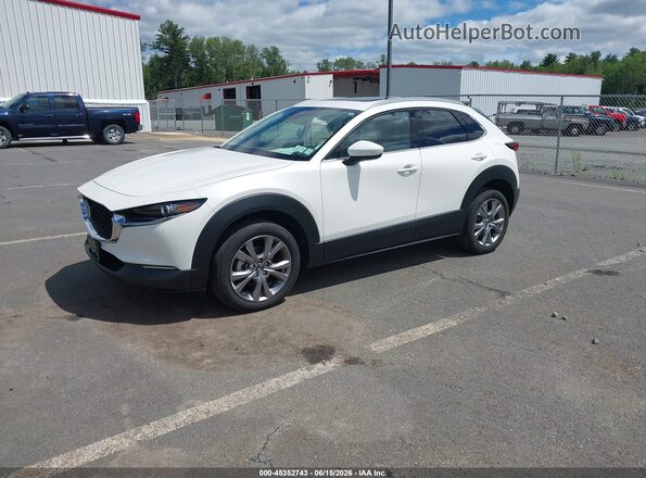 3MVDMBDL2NM414485 2022 MAZDA CX-30 White წინა მარცხენა ხედი სამი მეოთხედიდან