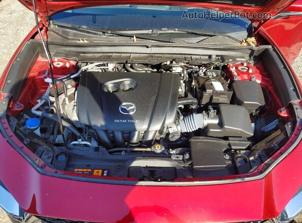 3MVDMBDL3NM431005 2022 MAZDA CX-30 Red Vista del compartimento del motor