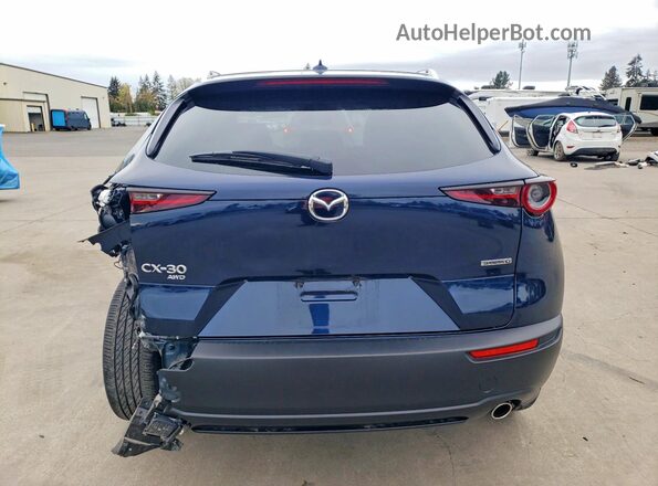 3MVDMBDL6MM315781 2021 MAZDA CX-30 Blue უკანა ხედი