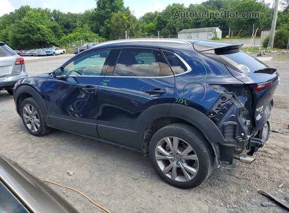 3MVDMBDL6NM443732 2022 MAZDA CX-30 Blue Rear left