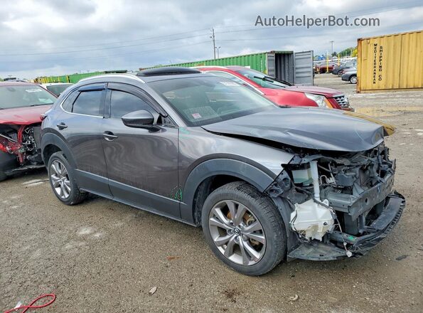 3MVDMBDL7MM210067 2021 MAZDA CX-30 Gray Delantero derecho