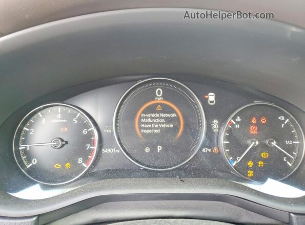 3MVDMBDL7MM210067 2021 MAZDA CX-30 Gray Vista del cuadro de instrumentos