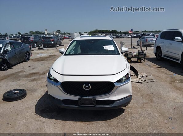 3MVDMBDM0PM526620 2023 MAZDA CX-30 White Вид щитка приладів