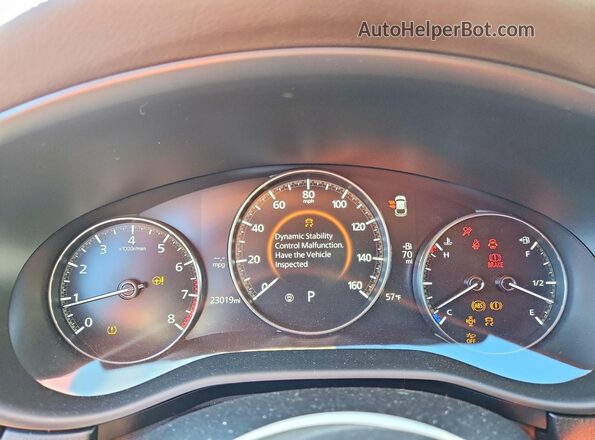 3MVDMBDM0PM555485 2023 MAZDA CX-30 Синий Вид щитка приборов