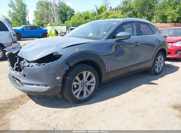 3MVDMBDM1MM233241 2021 MAZDA CX-30 Gray წინა მარცხენა ხედი სამი მეოთხედიდან