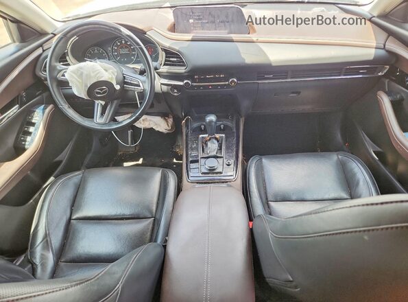 3MVDMBDM2MM219672 2021 MAZDA CX-30 White Вид панелі приладів