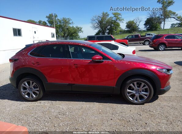3MVDMBDM4PM556784 2023 MAZDA CX-30 Red Widok wnętrza z tyłu