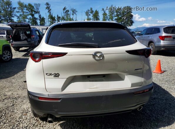 3MVDMBDM7MM218033 2021 MAZDA CX-30 White Вид ззаду