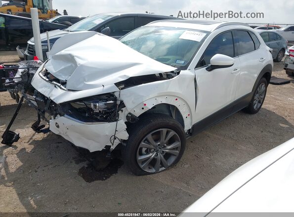 3MVDMBDM7SM805183 2025 MAZDA CX-30 White Առջևի ձախ երեք քառորդ տեսարան