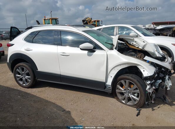 3MVDMBDM7SM805183 2025 MAZDA CX-30 White Սալոնի 360 աստիճան տեսք