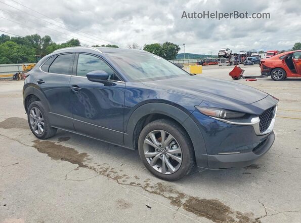 3MVDMBDM8RM665896 2024 MAZDA CX-30 Синий Передняя правая четверть