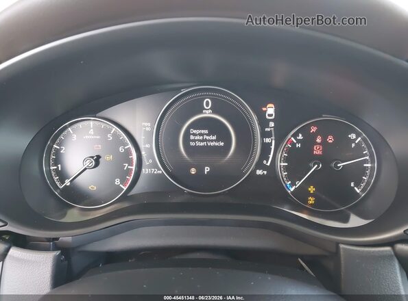 3MVDMBDY2SM809497 2025 MAZDA CX-30 White Vista de los asientos traseros