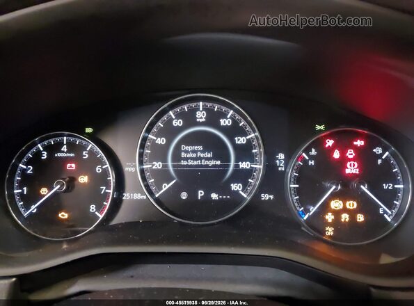 3MVDMBEMXLM106355 2020 MAZDA CX-30 Black Widok tylnych siedzeń
