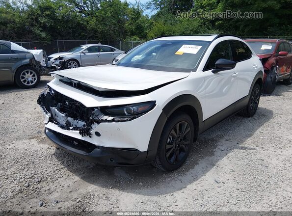 3MVDMBEY6TM143597 2026 MAZDA CX-30 White წინა მარცხენა ხედი სამი მეოთხედიდან