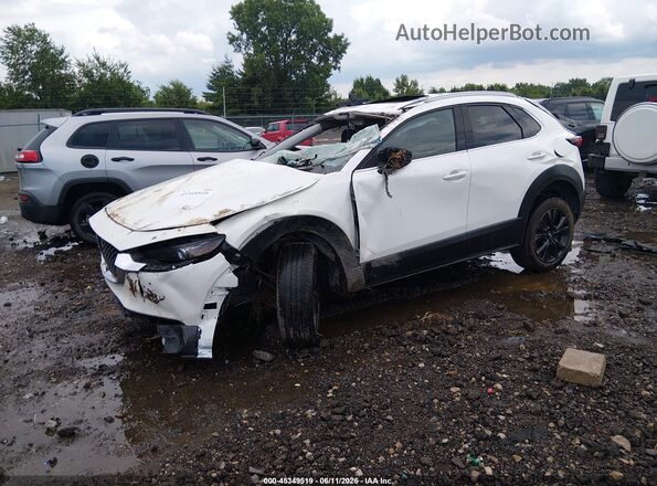 3MVDMBEY7NM436542 2022 MAZDA CX-30 White წინა მარცხენა ხედი სამი მეოთხედიდან