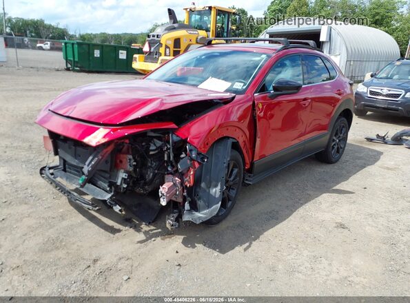 3MVDMBEY8SM752964 2025 MAZDA CX-30 Red Vista tres cuartos delantera izquierda