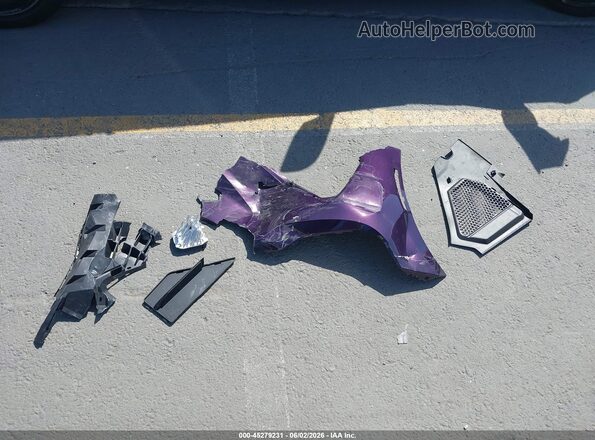 3MW23CM02N8C48868 2022 BMW 2 SERIES Purple Вид щитка приладів