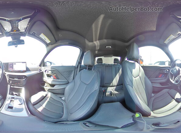 3MW23CM05S8F04660 2025 BMW 2 SERIES Black სალონის 360-გრადუსიანი ხედი