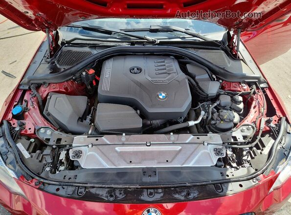 3MW33CM04S8F51683 2025 BMW 2 SERIES Red უკანა სალონის ხედი