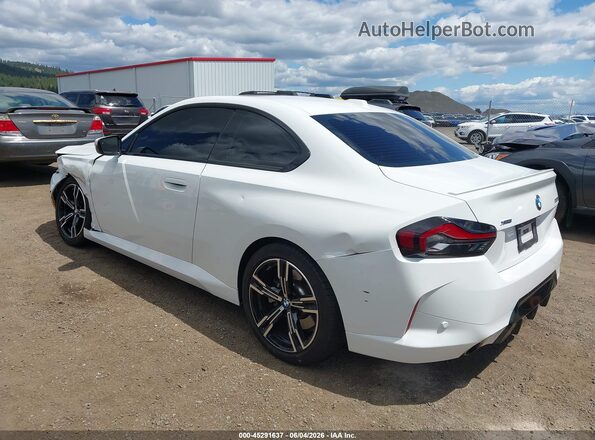 3MW33CM08S8F66090 2025 BMW 2 SERIES White Задня ліва чверть