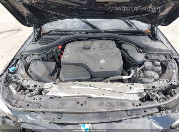 3MW33CM0XR8E13883 2024 BMW 2 SERIES Black Rear view