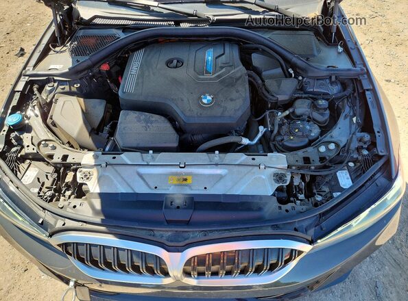 3MW39FF00P8C94462 2023 BMW 3 SERIES Gray Widok wnętrza z tyłu