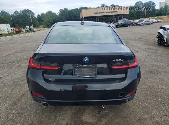 3MW39FF03R8E09509 2024 BMW 3 SERIES Black Widok z tyłu