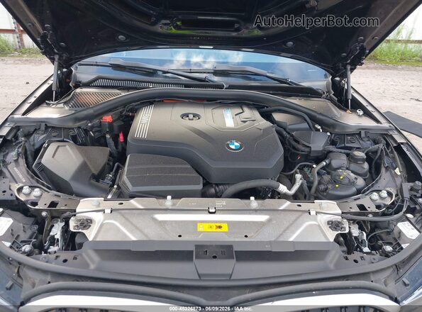 3MW39FS07R8E04769 2024 BMW 3 SERIES Black უკანა ხედი
