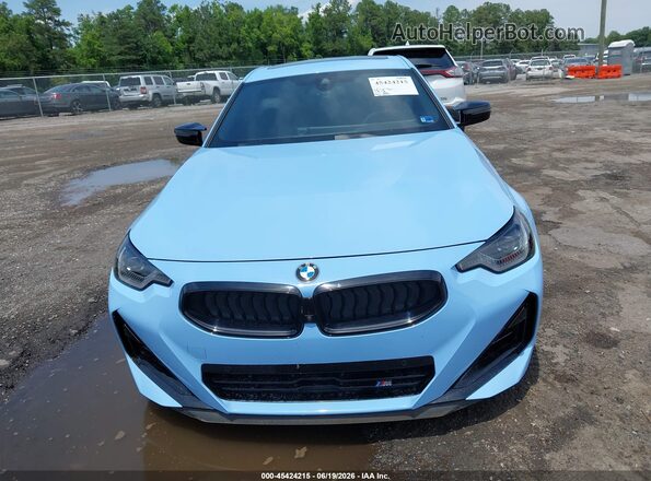 3MW43CM05S8F24979 2025 BMW M2 Blue Vista del cuadro de instrumentos