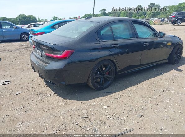 3MW49FF01R8E07570 2024 BMW M3 Серый Задняя правая четверть
