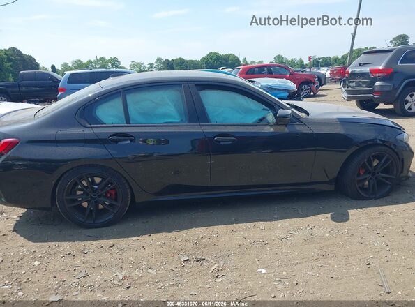 3MW49FF01R8E07570 2024 BMW M3 Серый Вид задней части салона