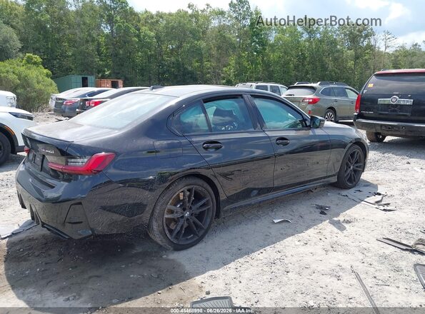 3MW49FF04P8C96199 2023 BMW M3 Black Trasero derecho