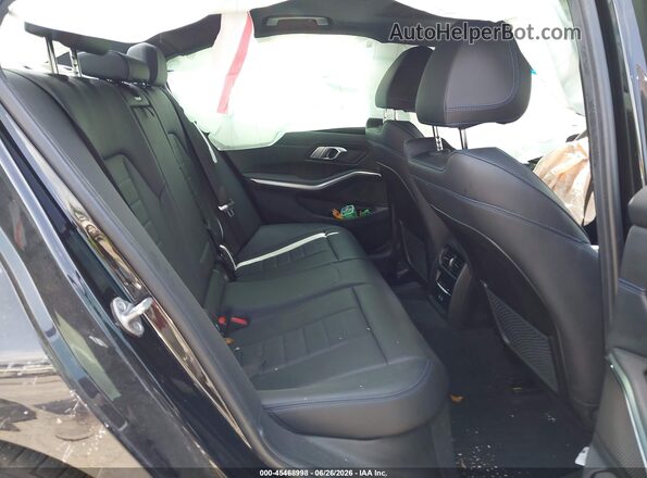 3MW49FF04P8C96199 2023 BMW M3 Black Vista de la etiqueta del VIN