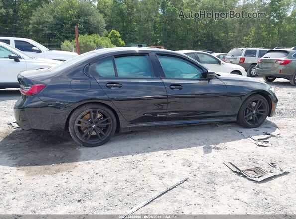 3MW49FF04P8C96199 2023 BMW M3 Black Vista interior de 360 grados