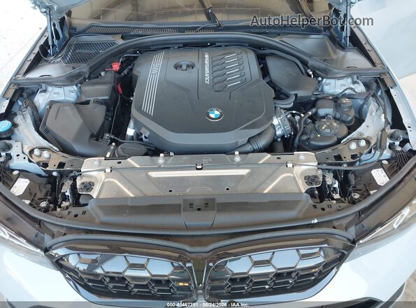 3MW49FF08R8E68916 2024 BMW M3 Серый Вид сзади