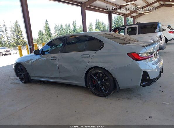 3MW49FF08R8E68916 2024 BMW M3 Серый Панорамный вид салона 360°