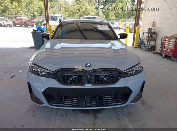 3MW49FF08R8E68916 2024 BMW M3 Серый Вид щитка приборов