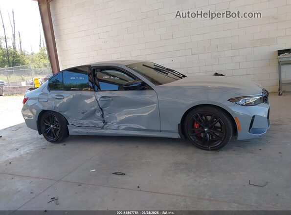 3MW49FF08R8E68916 2024 BMW M3 Серый Вид задней части салона