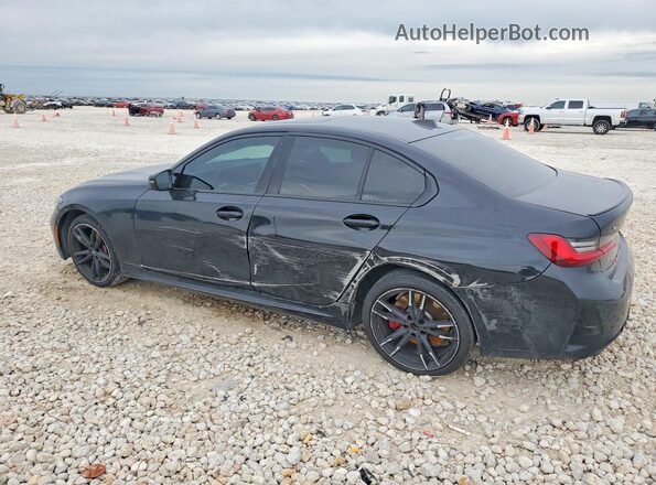 3MW49FF09P8C96375 2023 BMW M3 Black Հետևի ձախ
