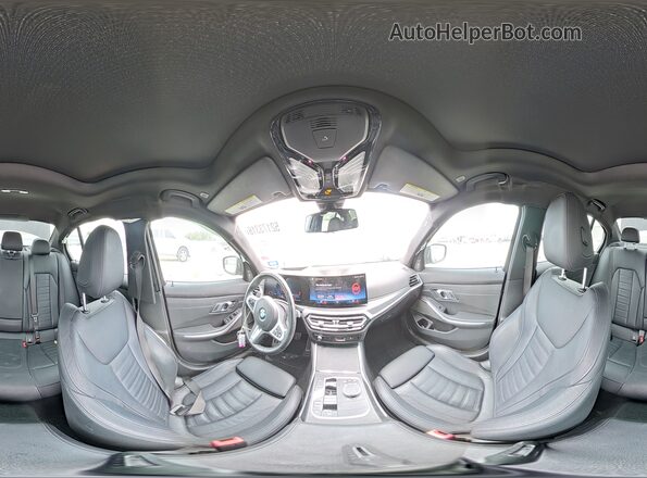 3MW49FF09P8C96375 2023 BMW M3 Black VIN կոդի պիտակի տեսք