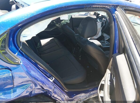 3MW49FS06P8C97022 2023 BMW M3 Blue VIN կոդի պիտակի տեսք